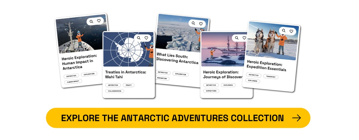 Explore the antarctic adventures collection